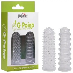 CAPA ESTIMULANTE DEDO G POINT - 2 UNID. – HOT FLOWERS CAPA ESTIMULANTE DEDO G POINT - 2 UNID. – HOT FLOWERS