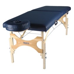 MACA PORTÁTIL ANTARES 180 CM X 65 CM - COURVIN PRETO - ALTURA REGULÁVEL - LEGNO