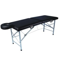 MACA PORTÁTIL ANDRÔMEDA 180 CM X 65 CM - COURVIN PRETO - ALTURA FIXA - LEGNO
