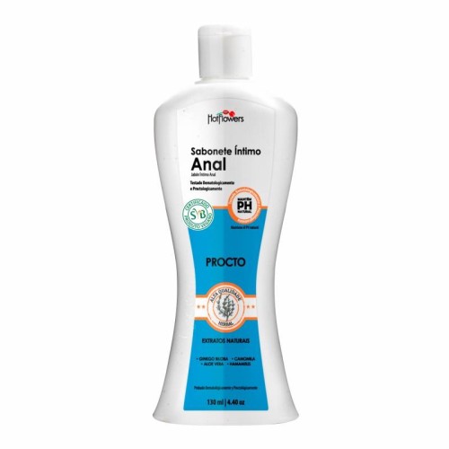 SABONETE LÍQUIDO ÍNTIMO ANAL 130ML PROCTO - HOT FLOWERS