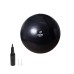 BOLA DE PILATES - 45 CM PRETA - COM BOMBA DE AR - ACTE