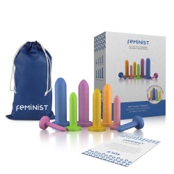 DILATADORES VAGINAIS - KIT COM 8 UNID. - FEMINIST DILATADORES VAGINAIS - KIT COM 8 UNID. - FEMINIST