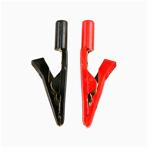 GARRA JACARÉ KIT COM 2 UNID.- COM ADAPTADOR BANANA MINI