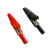 GARRA JACARÉ KIT COM 2 UNID.- COM ADAPTADOR BANANA MINI