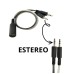 ADAPTADOR DIN - P2 ESTÉREO - ELET URO - QUARK MEDICAL
